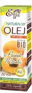 Olej z PESTEK MORELI naturalny BIO 50 ml ETJA morelowy