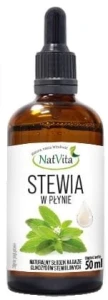 Stewia w płynie 50ml - naturalny słodzik NatVita