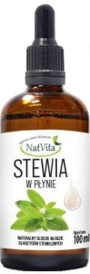Stewia 100 ml naturalny słodzik NatVita Stevia