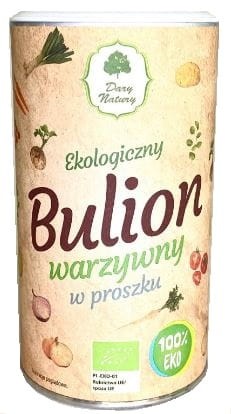 Ekologiczny bulion warzywny w proszku Dary Natury.JPG