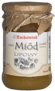 Miód Lipowy 400 g Dutkowiak