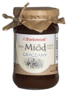 Miód GRYCZANY  400 g Polski Pszczeli nektarowy Dutkowiak