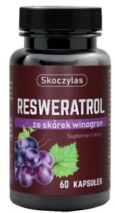 Resweratrol 60kaps Skoczylas Krążenie Serce Resweratrol ze skórek winogron