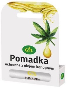Pomadka ochronna z olejem konopnym GAL nawilża