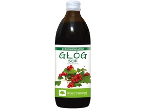 GŁÓG  Sok z głogu, 500ml Altermedica