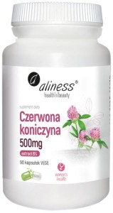 Czerwona koniczyna 500mg extract8% 90kaps Menopauza Uderzenia gorąca