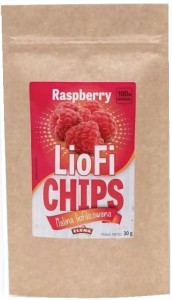 Liofilizowana MALINA 30g Raspberry 100% Elena Zdrowa przekąska