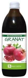 Sok z owoców granatu z witaminą C 500 ml AlterMedica