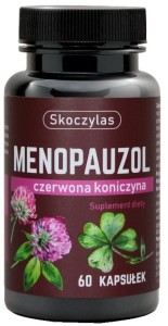 MENOPAUZA Menopauzol Czerwona koniczyna 300mg 60 kaps Skoczylas Przekwitanie