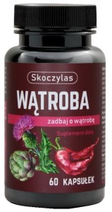 WĄTROBA ostropest karczoch 60kaps Skoczylas Na Watrobę