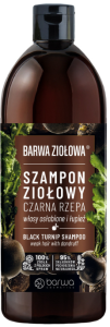 Szampon ziołowy czarna rzepa włosy osłabione i z łupieżem 480ml Barwa Ziołowa