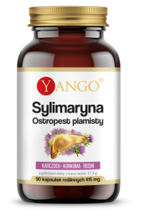 Sylimaryna ostropest plamisty 415mg 90kaps Yango
