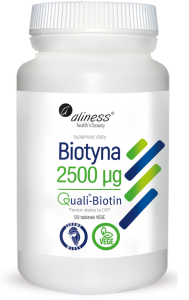 Biotyna QualiBiotin® 2500 mcg 120 tabletek VEGE