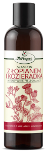 Szampon z łopianem i kozieradką intensywnie pielęgnujący 250ml Herbapol Kraków