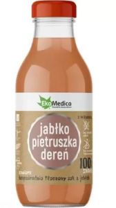 Sok jabłko pietruszka dereń 300ml EkaMedica