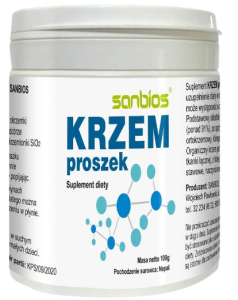 Krzem proszek 100g Sanbios
