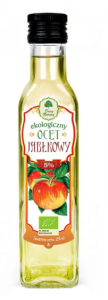 Ekologiczny ocet jabłkowy 5% 250ml Dary Natury
