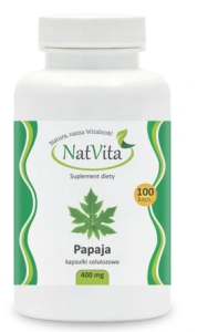 Papaja 400mg 100kaps NatVita