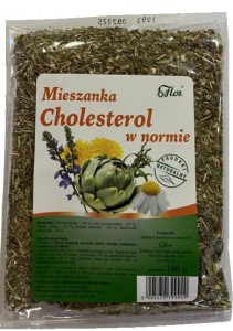 Flos Mieszanka Cholesterol w normie 100 g FLOS Karczoch Przetacznik