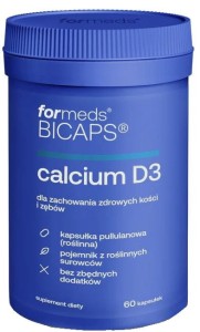 WAPNO Calcium D3 60 kaps FORMEDS Kości Zęby
