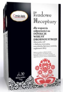 Ludowe receptury infekcje, wirusy, drobnoustroje 30sasz Mir-lek