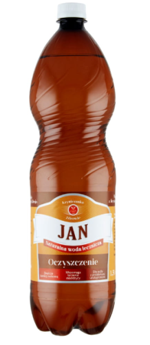 Jan naturalna woda lecznicza 1,5l cukrzyca nerki drogi moczowe otyłość tarczyca osteoporoza