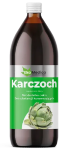 Sok z karczocha 1l pasteryzowany EkaMedica karczoch sok z karczocha