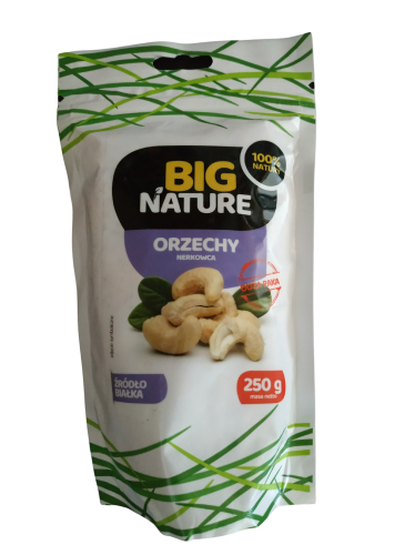 Orzechy nerkowca 250g Big Nature nerkowiec orzechy