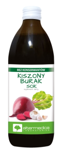 Kiszony burak sok 500ml Altermedica odporność układ nerwowy stres zmęczenie znużenie