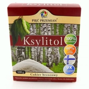 Ksylitol 500g cukier brzozowy zdrowy cukrzyca